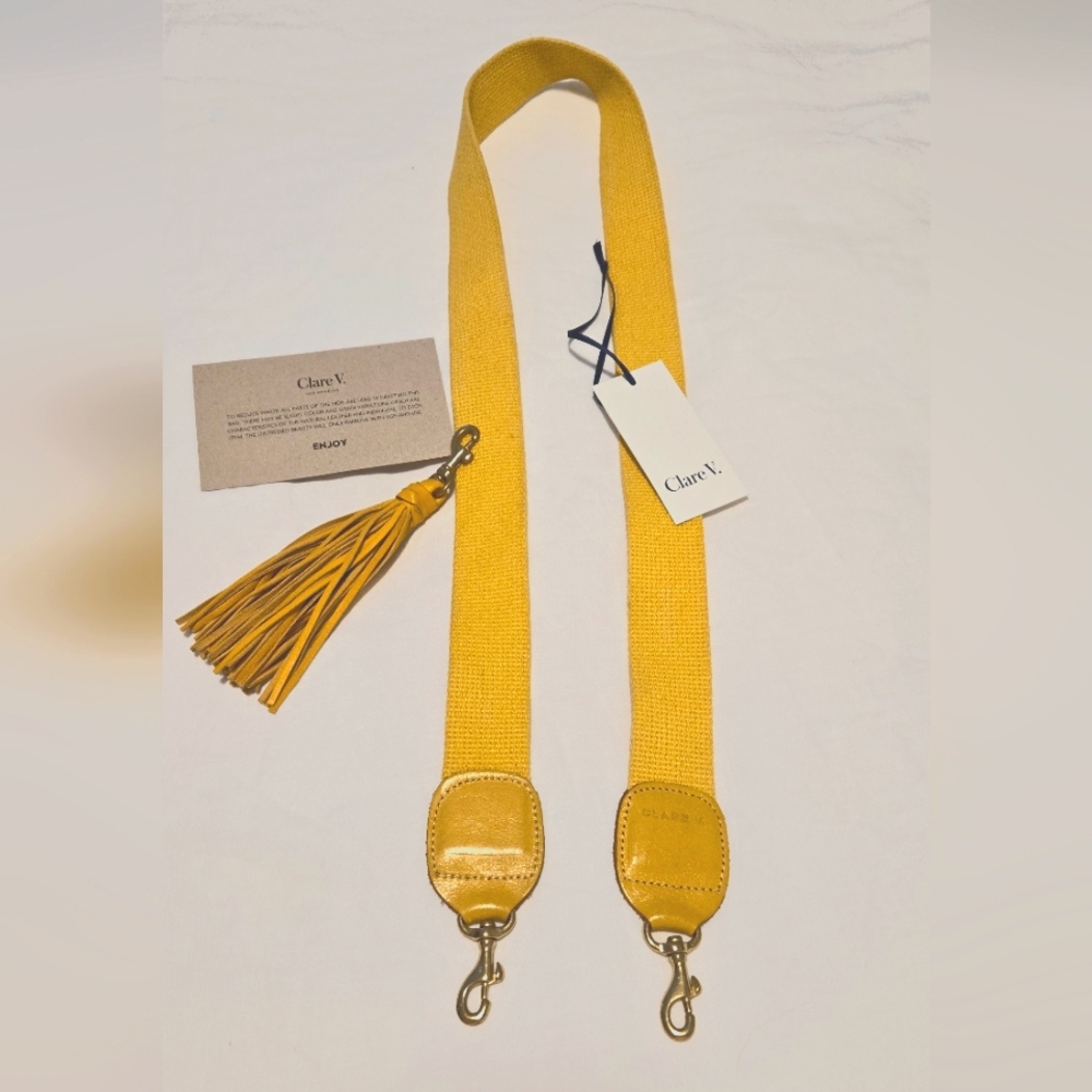 Clare V. Strap & tassel